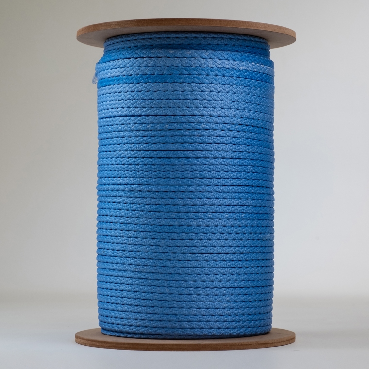 Corda Trançada Com Alma Azul